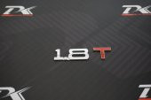 Audi 1.8 T Bagaj Krom Metal 3M 3D Yazı Logo Orjinal ürün - 2