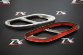 Volkswagen VW 2.0 FSI Jetta Golf Mk5 Passat B6 Krom ABS 3M 3D Bag - 6