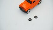 Kia Oto Anahtar 3M Metal Alaşım Logo 2Li Set - 2