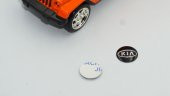 Kia Oto Anahtar 3M Metal Alaşım Logo 2Li Set - 4