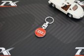 Audi Logo Krom Metal Çift Yön Anahtarlık - 4