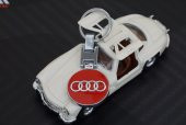 Audi Logo Krom Metal Çift Yön Anahtarlık - 6