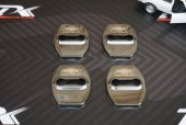 Chevrolet Krom Metal 3M Kapı Kilidi Logo 4 Lü Set thumbnail 4