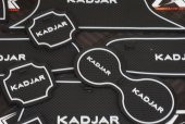Renault Kadjar 2017 2018 Modeller Araç İçi Silikon Kaymaz Ped Kap - 5