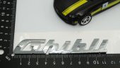 Maserati Ghibli Bagaj Kapağı Yazı Logo Orjinal Ürün - 8