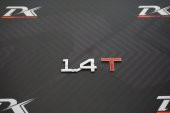 Audi 1.4 T Bagaj Krom Metal 3M 3D Yazı Logo Orjinal ürün - 2