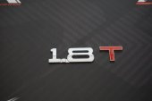 Audi 1.8 T Bagaj Krom Metal 3M 3D Yazı Logo Orjinal ürün - 3