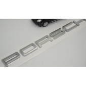 Porsche Bagaj Yazı Logo Mat Krom Renk Orjinal Ürün - 5