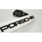 Porsche Bagaj Yazı Logo Siyah Renk Orjinal Ürün - 1