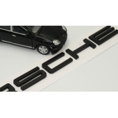 Porsche Bagaj Yazı Logo Siyah Renk Orjinal Ürün - 5
