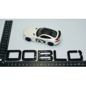 DK Tuning Fiat Doblo Yeni Nesil Bagaj Siyah ABS 3M 3D Yazı Logo Amblem - 4