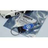 DK Tuning Volkswagen Logo Deri Metal Anahtarlık - 5