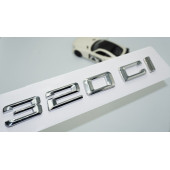 DK Tuning 320Ci Bagaj Krom Metal 3M 3D Yazı Logo Bmw İle Uyumlu thumbnail 1