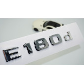DK Tuning E180d Bagaj Krom ABS 3M 3D Yazı Logo Benz İle Uyumlu thumbnail 1