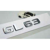 DK Tuning GL63 Bagaj Krom ABS 3M 3D Yazı Logo Benz İle Uyumlu - 1