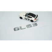 DK Tuning GL63 Bagaj Krom ABS 3M 3D Yazı Logo Benz İle Uyumlu - 2