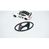 DK Tuning Accent Parlak Siyah Ön Panjur Logo Hyundai İle Uyumlu - 2