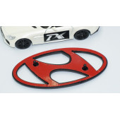 DK Tuning Accent Parlak Siyah Ön Panjur Logo Hyundai İle Uyumlu - 4
