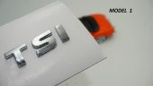 Volkswagen TSİ Bagaj Krom ABS 3M 3D Logo Amblem - 1