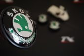 Skoda Orjinal Jant Göbek Kapağı Seti 65mm - 1