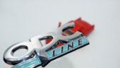 Opel OPC Line Krom Metal 3M 3D Bagaj Logo Amblem - 1