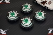 Skoda Orjinal Jant Göbek Kapağı Seti 65mm - 2