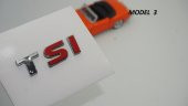 Volkswagen TSİ Bagaj Krom ABS 3M 3D Logo Amblem - 3