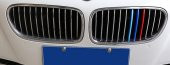 Bmw M F10 5 Series 2011 2013 Modeller Ön Panjur Böbrek Şeridi OEM - 3