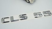 CLS 55 Bagaj Krom Metal 3M 3D Yazı Logo - 3