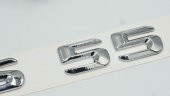 CLS 55 Bagaj Krom Metal 3M 3D Yazı Logo - 5