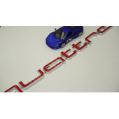 Audi Quattro Ön ızgara Altı Büyük Yazı Logo 42cm - 4