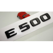 E 500 Bagaj Parlak Siyah ABS 3M 3D Yazı Logo - 1