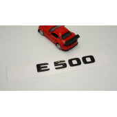 E 500 Bagaj Parlak Siyah ABS 3M 3D Yazı Logo - 2