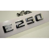 E250 Bagaj Krom Metal 3M 3D Yazı Logo - 1