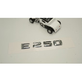E250 Bagaj Krom Metal 3M 3D Yazı Logo - 2