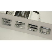 E250 Bagaj Krom Metal 3M 3D Yazı Logo - 4