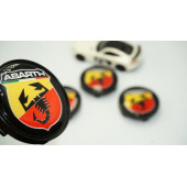 Fiat Abarth Jant Göbeği Kapak Seti 60mm - 1