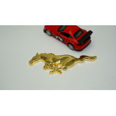 DK Ford Ranger Koşan At Bagaj Gold Metal Logo - 2