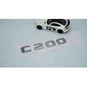 DK Tuning Benz C200 Bagaj Krom ABS 3M 3D Yazı Logo - 2