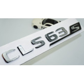 DK Tuning CLS63S Bagaj Krom ABS 3M 3D Yazı Logo Benz İle Uyumlu - 1