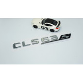 DK Tuning CLS63S Bagaj Krom ABS 3M 3D Yazı Logo Benz İle Uyumlu - 2