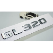 DK Tuning GL320 Bagaj Krom ABS 3M 3D Yazı Logo Benz İle Uyumlu - 1