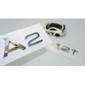 DK Tuning A2 1.2T Bagaj Krom ABS 3M Yazı Logo Audi İe Uyumlu - 1