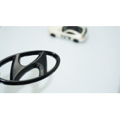 DK Tuning i20 Parlak Siyah Bagaj Logo Hyundai İle Uyumlu - 1