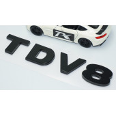 DK Tuning Land Rover Range Rover TDV8 Parlak Siyah Bagaj Yazı Logo - 3