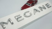 Renault Megane 3 2009-2016 Krom ABS 3M 3D Bagaj Yazı Logo thumbnail 1