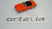 Skoda Octavia 2007-2017 Yeni Nesil Bagaj Krom ABS 3M 3D Yazı Logo - 2
