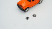 Opel Oto Anahtar 3M Metal Alaşım Logo 2Li Set - 2
