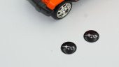 Subaru Oto Anahtar 3M Metal Alaşım Logo 2Li Set - 3