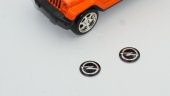 Opel Oto Anahtar 3M Metal Alaşım Logo 2Li Set - 3